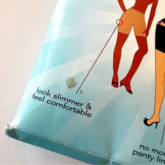 Spanx Power Panties Black Tights Size F - Picture 3 of 7